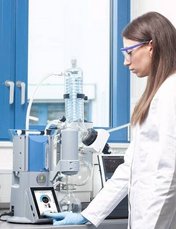 A vacuum pump in a classical lab scenario A vacuum pump in a classical lab scenario